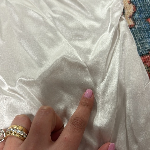 NWT The Sei One Shoulder Bodysuit in Frost size 0 - Picture 7 of 7